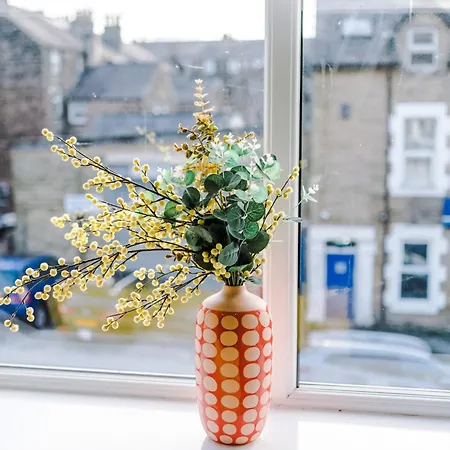 The Gatsby In Harrogate 3 Bedrooms - Parking Lägenhet *