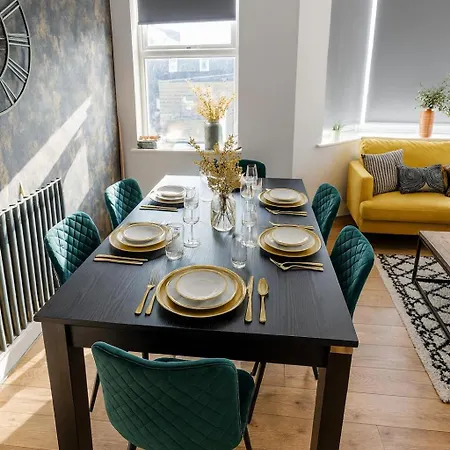 The Gatsby In Harrogate 3 Bedrooms - Parking Lägenhet *